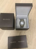 Gucci U-Play Quartz Watch Signature Jacquard Leather