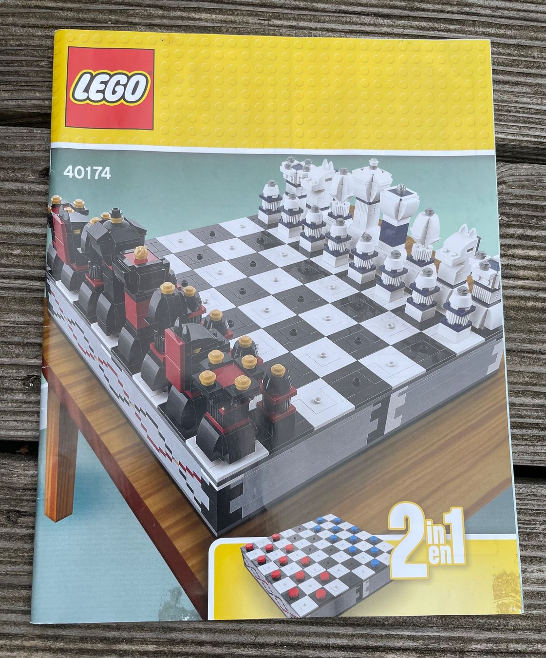 Lego Giocattoli: Komplettset Lego Iconic Schach 40174 mit Bauplan – Nuovo (secondo la descrizione) da Baar venduto da bricksandmore 5
