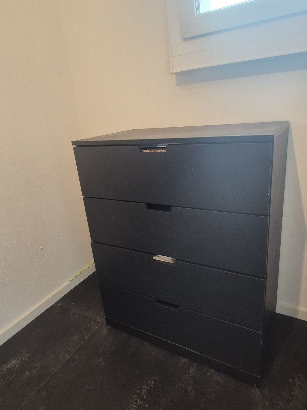 Cassettiere: NORDLI Kommode mit 3 Schubladen, anthrazit – Usato da Baden venduto da midewe 1