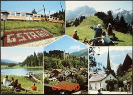 GSTAAD mit Bahn