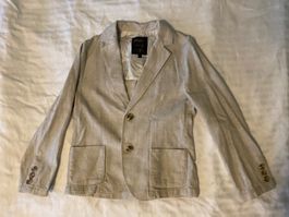 Baumwoll-/Leinen Blazer Gr. 134