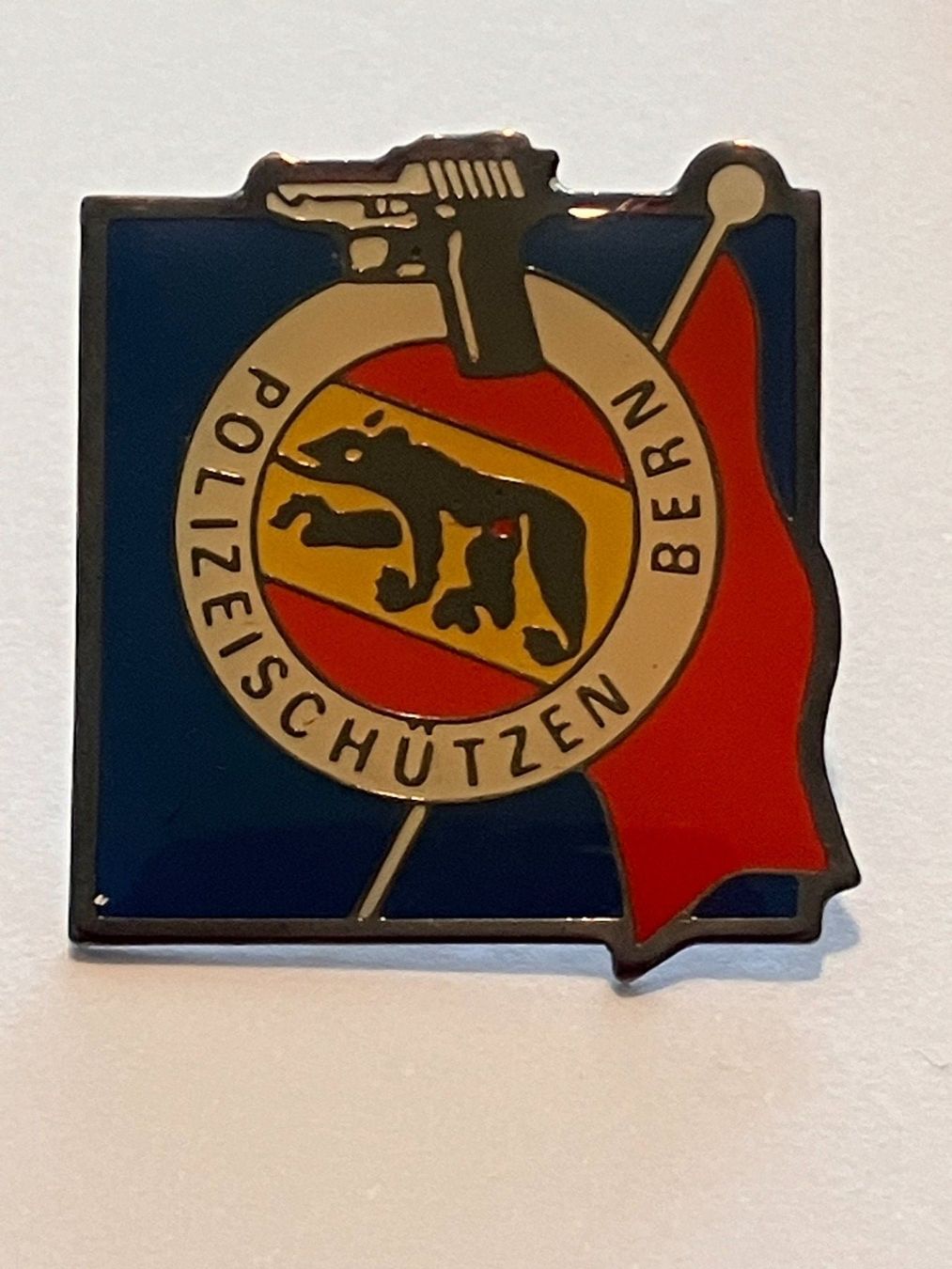 Placchette & Badge: 1 Pin Polizeischützen Bern – Usato da Basel venduto da djwwpp