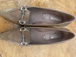 Damen Schuhe Wildleder Grösse 38 mit Absatz - braun - Geox