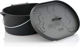 BBQ-Toro DO10 Dutch Oven Gusseisen 9.3L