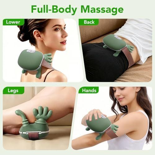 Massagegeräte: 4D Nacken Massagegerät Schulter Schultern Heizfunktion – Neu und originalverpackt aus Hundwil von Equiply 6