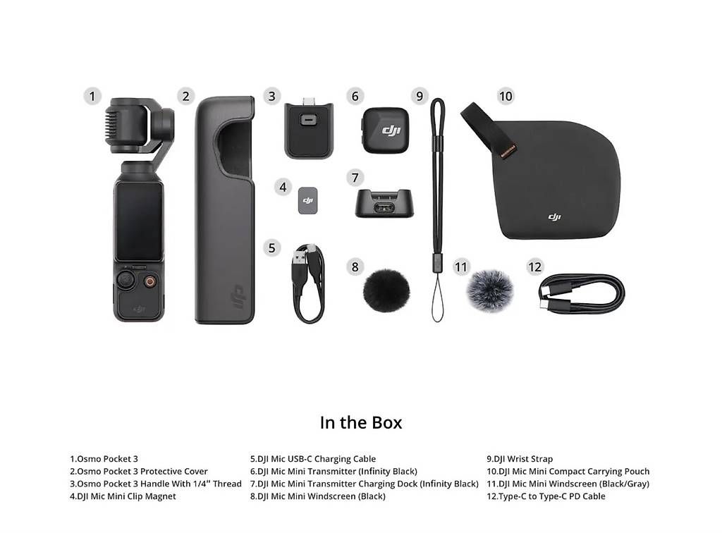 Action Cam: Osmo Pocket 3 Vlog Combo – Nuovo e nell'imballaggio originale da Zürich venduto da Andreacordero94 1