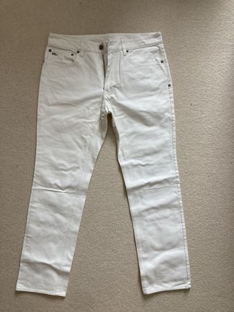 Weisse Jeans Hosen Ralph Lauren L / 32
