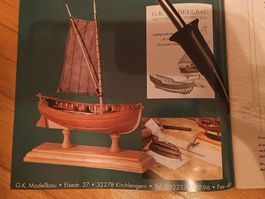 Modellboot aus Holz - Einsteigerpaket in die Echtspannbauwei