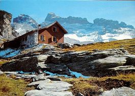 SCHWANDEN Leglerhütte S.A.C. mit Kärpf - Stempel Hütte