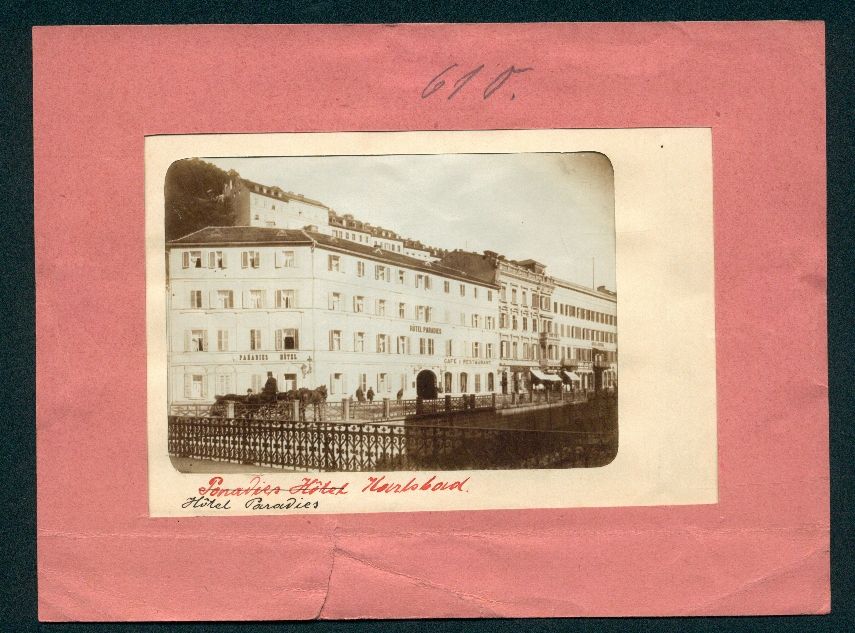 Fotografie & Manifesti: Fotografie Karlsbad, Kaiserstrasse mit H – Usato da Berlin venduto da bartko-reher