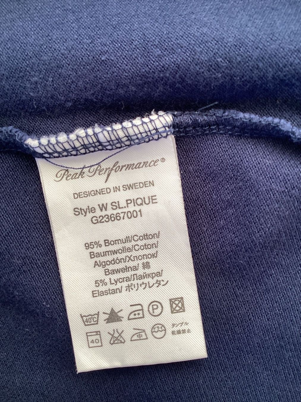 Peak Performance Magliette Polo: Peak Performance, Damenpolo, Gr. M – Usato da Salenstein venduto da Esprit57 4