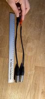 Cinch - XLR Kabel 30cm