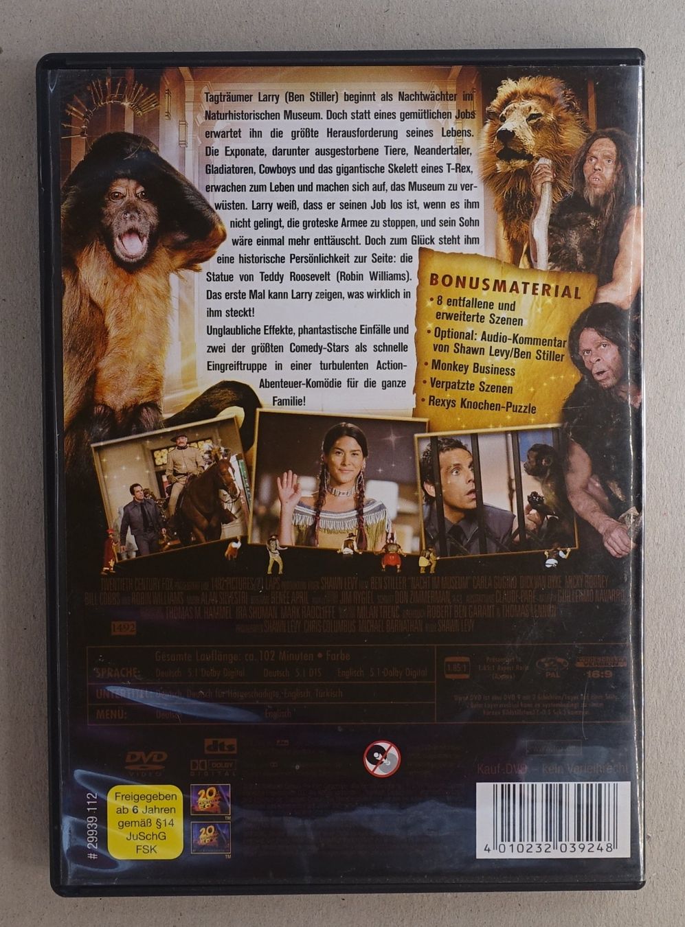 Tutti i DVDs: Nachts Im Museum – Usato da Sessa venduto da fraenklishop 1