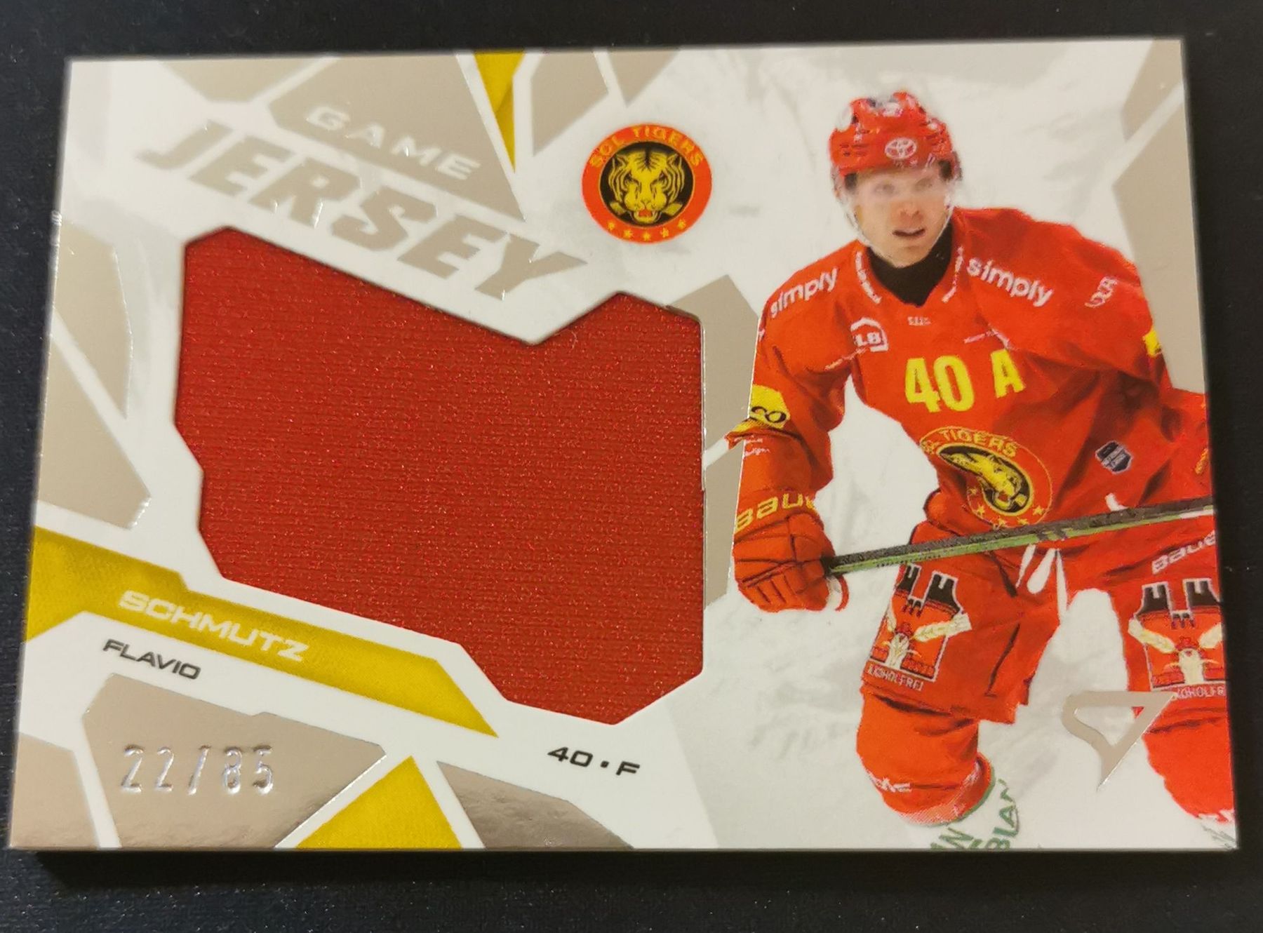 Sportzoo Carte collezionabili: SCL Flavio Schmutz Game Jersey 22/85 – Nuovo (secondo la descrizione) da Bürglen UR venduto da Snuffinski90