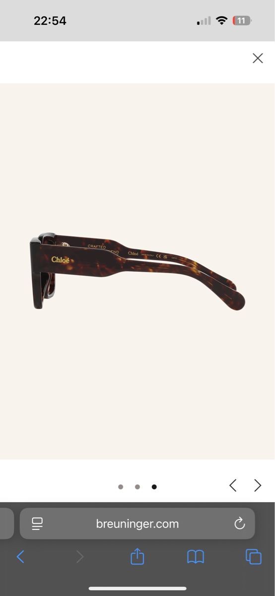 Chloé Brillen & Gläser: Chloé Sonnenbrille NEU  – Neu und originalverpackt aus Zürich von mbu_5f9r 2