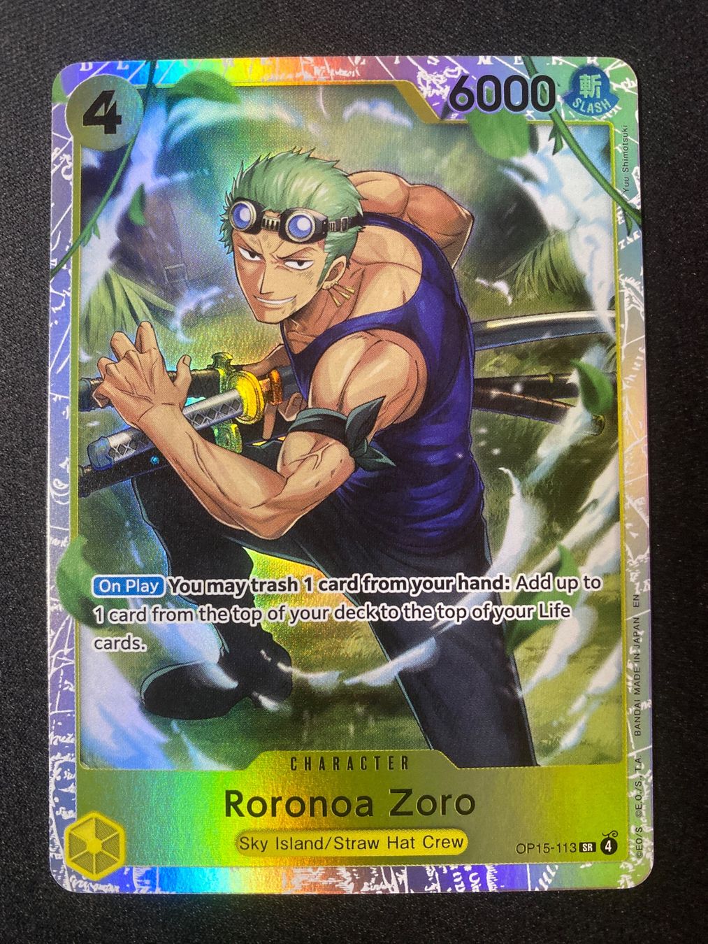 Sammelbilder & Trading cards: Roronoa Zoro OP15-113 - One Piece - EN – Neu (gemäss Beschreibung) aus Hausen AG von Shrade
