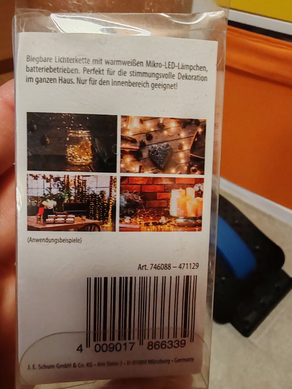 Ghirlande e barre luminose: LED Micro-Lichterkette, 30 Lichter, Neu, Stimmungsvoll – Nuovo e nell'imballaggio originale da Untervaz venduto da DoniWii1985 1