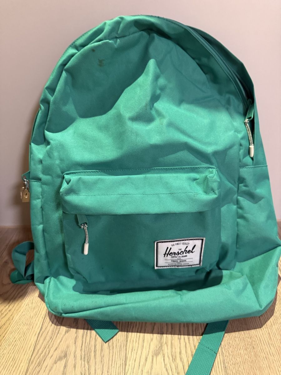 Herschel Zaini: Herschel Rucksack grün – Usato da Dietlikon venduto da lot_rel 1