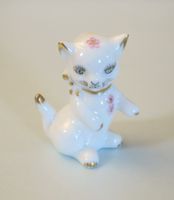 Porzellan Figur Katze Handbemalt, Gerold Bavaria