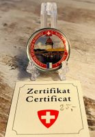 sehr schöne Medaille Luzern Kapellbrücke mit Zertifikat