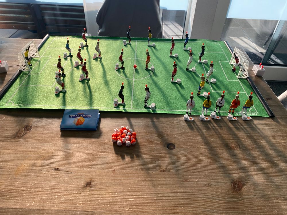 TIPP-KICK Mexico Box - Set Original Avec Starkicker, Puce Sonore Et Mur De But - Jeu De Football Pour Enfants