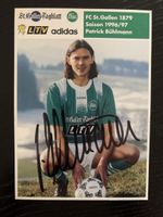 Originale Autogrammkarte Patrick Bühlmann, Saison 96/97.