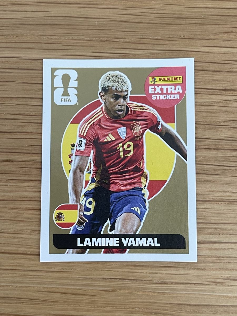 Panini Carte collezionabili: Panini extra Sticker gold Lamine Yamal – Usato da Volketswil venduto da AnCoRoJe 2