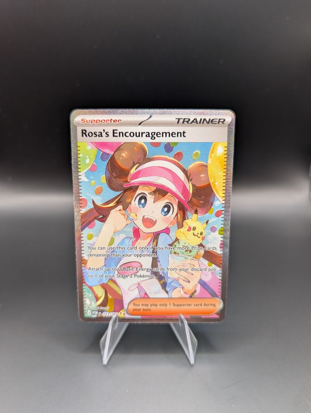 Pokémon Rosa's Encouragement 123/088 SIR EN NM (Neu (gemäss ...