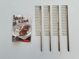 Betty Bossi - Grillkamm Grillspiesse Spiesse Edelstahl