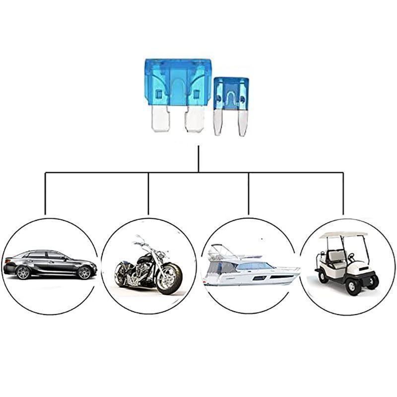 Elektronikbauteile: 300 Stück Standard Autosicherungen – Neu (gemäss Beschreibung) aus Thun von nuonuoshop 4