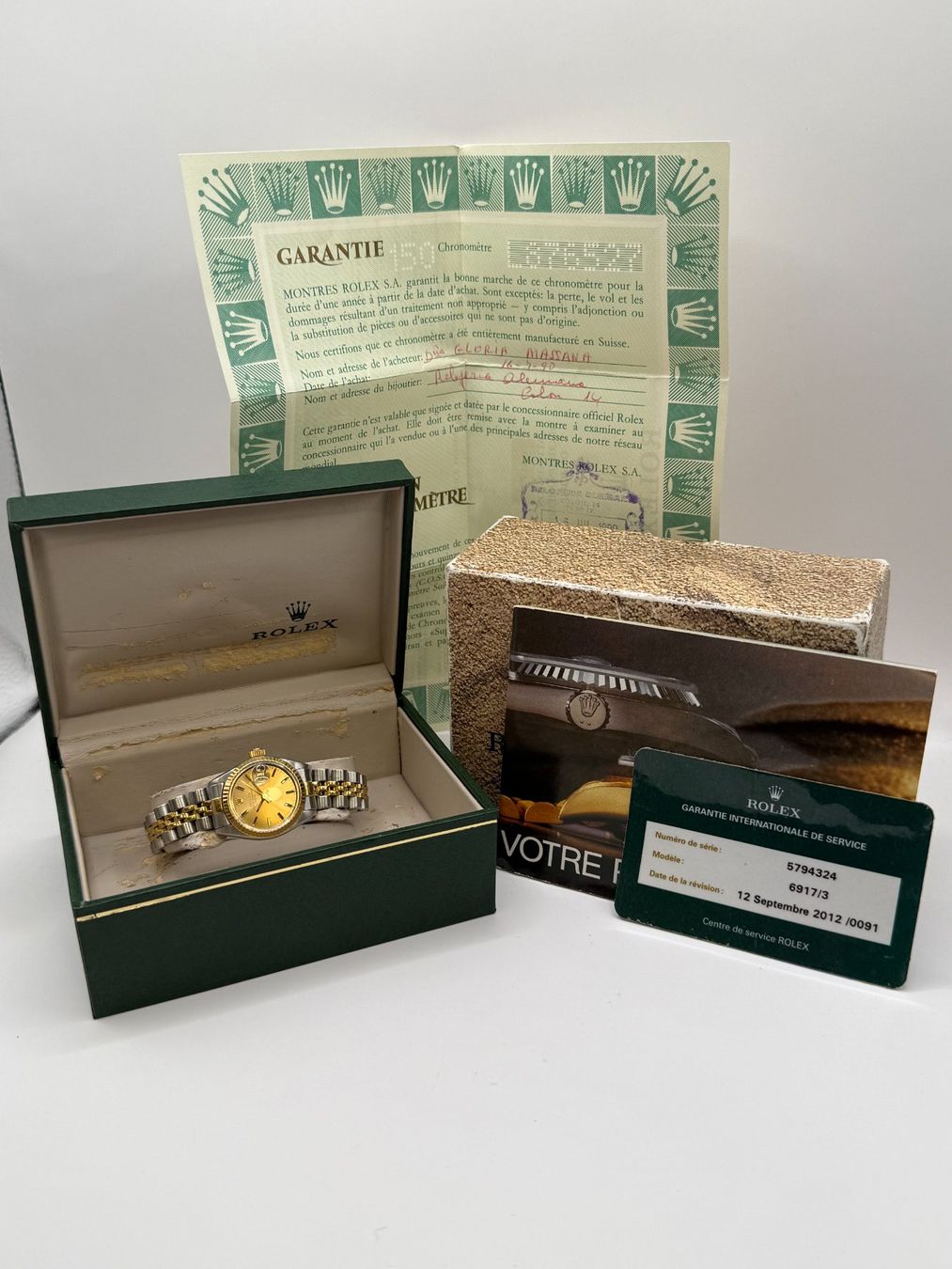 Rolex Montres: Rolex Lady-Datejust – D'occasion à Bottens par Evergold.ch 4