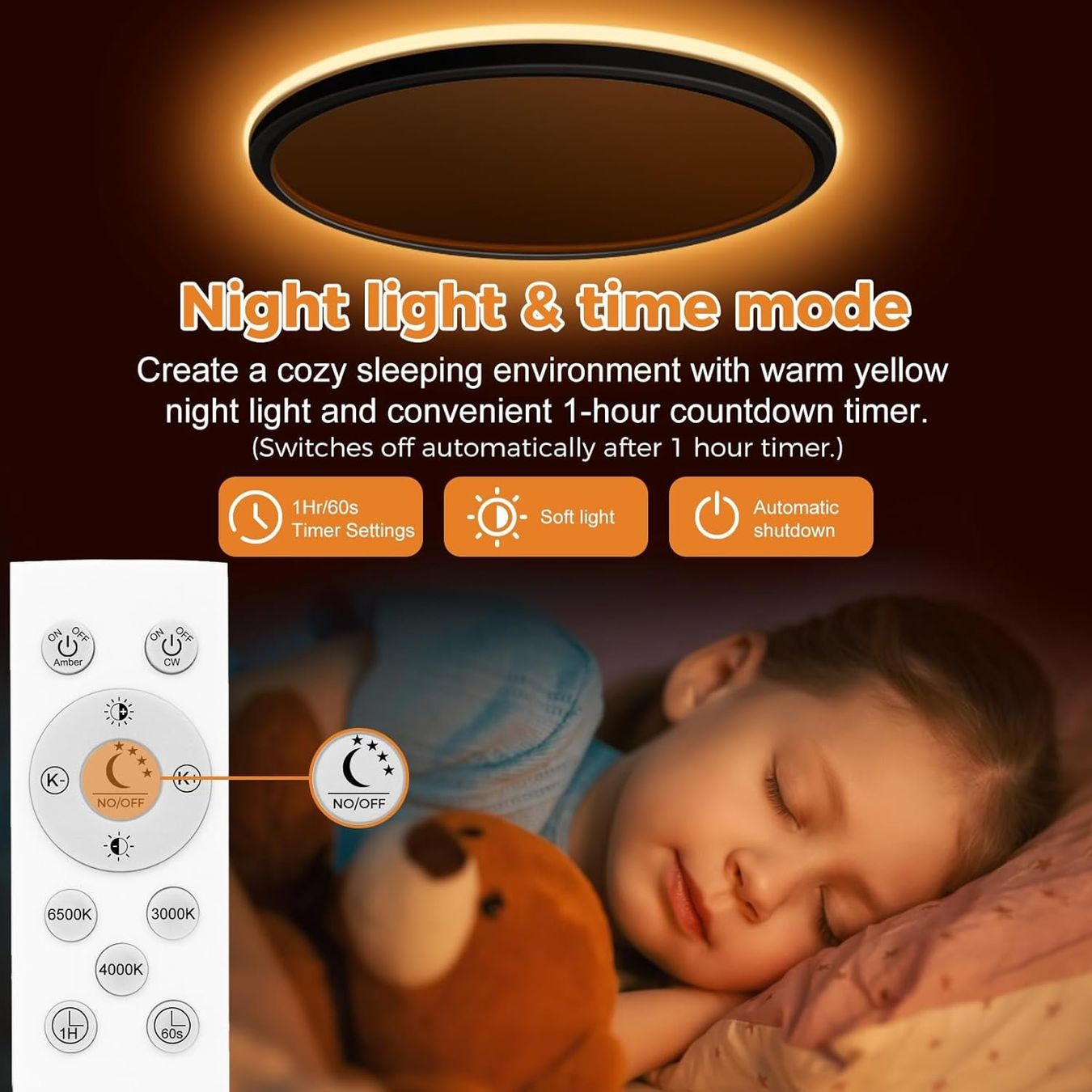 Lampadari & plafoniere: LED Deckenleuchte 24W Dimmbar Fernbedienung Rund – Nuovo e nell'imballaggio originale da Schaffhausen venduto da her_zt65 1