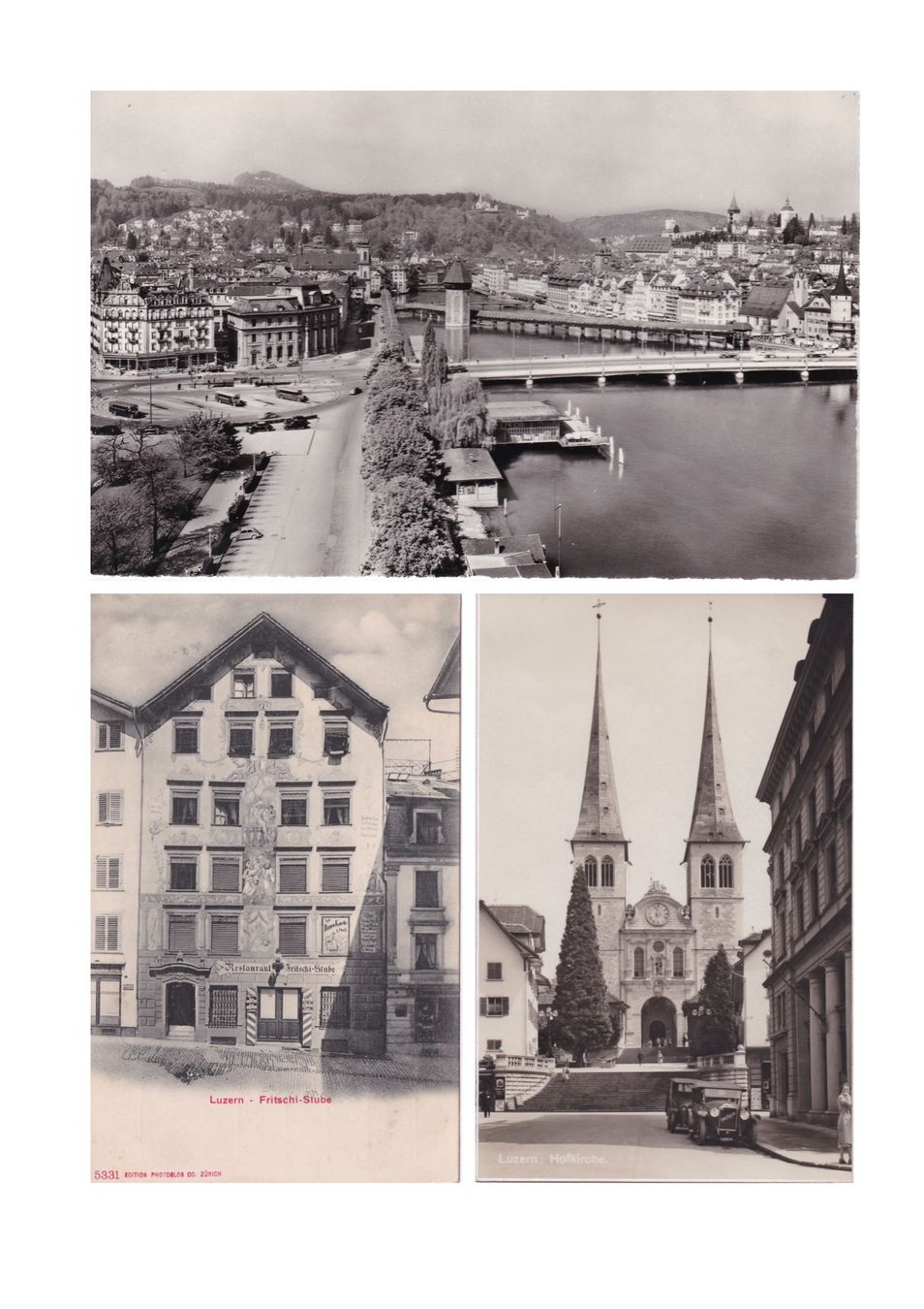 Cartoline postali: Konvolut Luzern – Usato da Baar venduto da dokuba 5