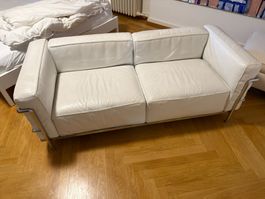 Cassina le corbusier LC3 2er Sofa (80er Jahre)