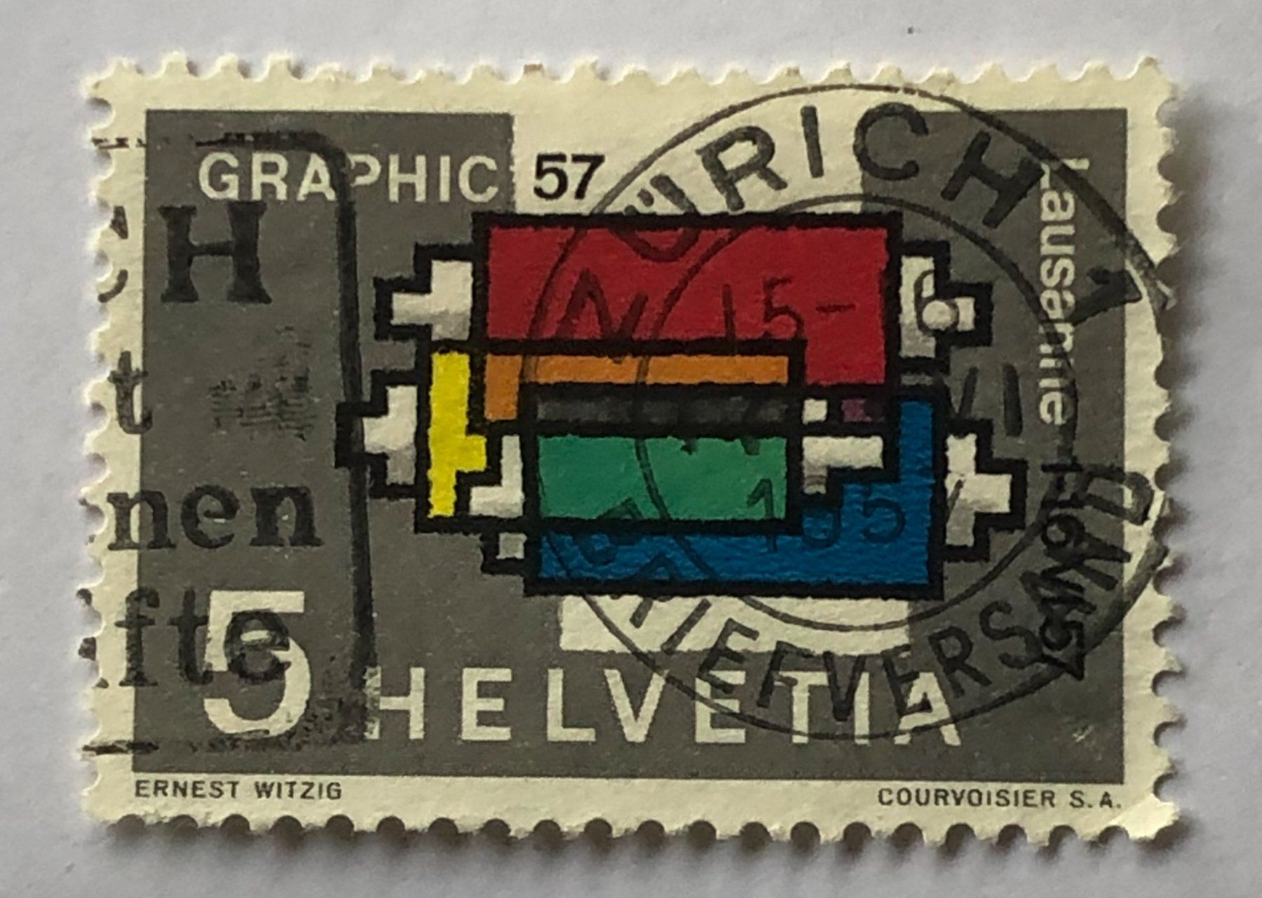 Tutti i francobolli: CH Briefmarken GESTEMPELT  Zürich – Usato da Aarau venduto da Billa007