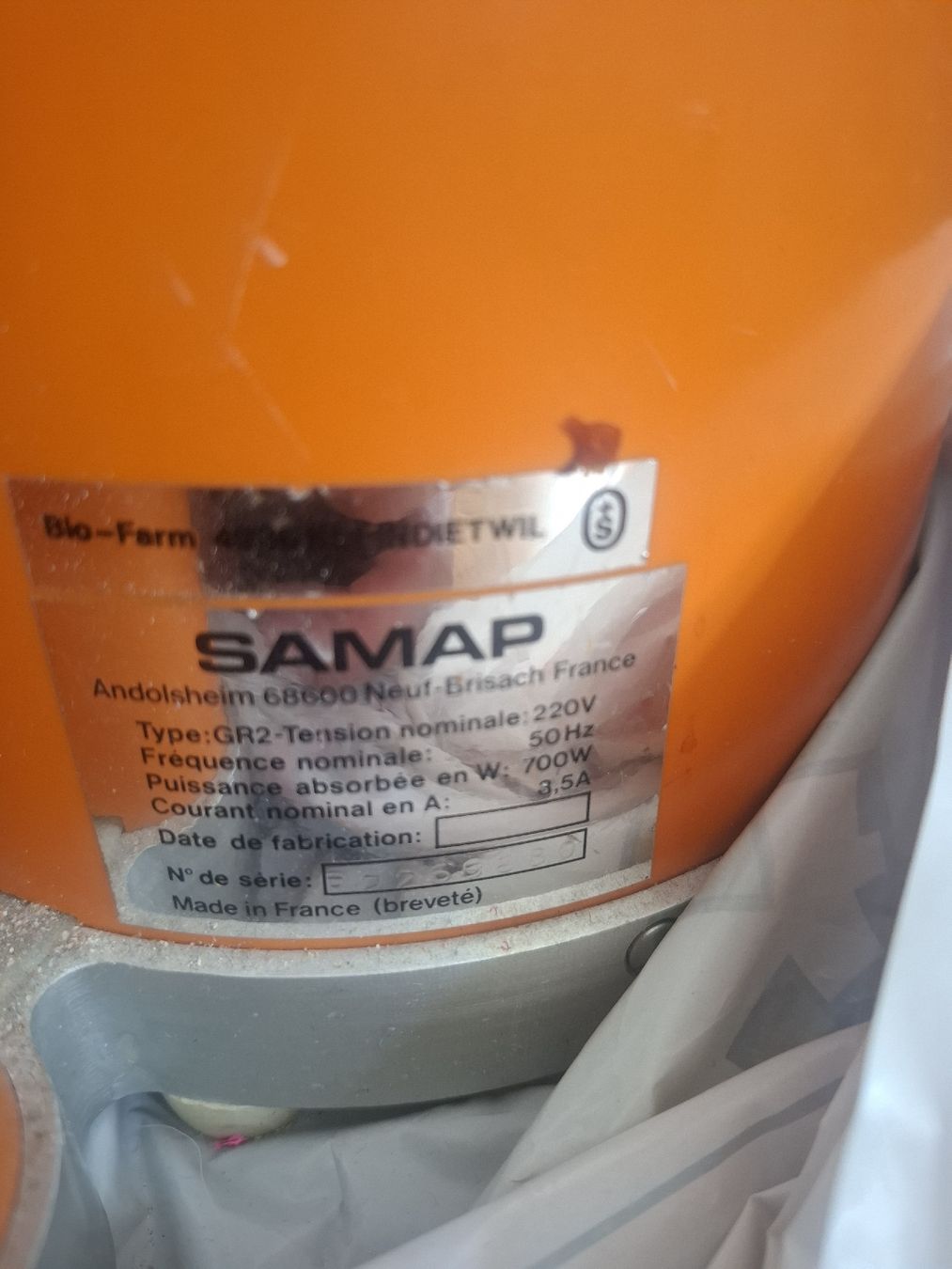 Appareils de cuisine: Elsässer Getreidemühle S.A.M.A.P. GR2 – D'occasion à Tann par Dish 2