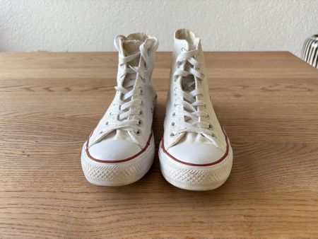 Converse, weiss, 39.5