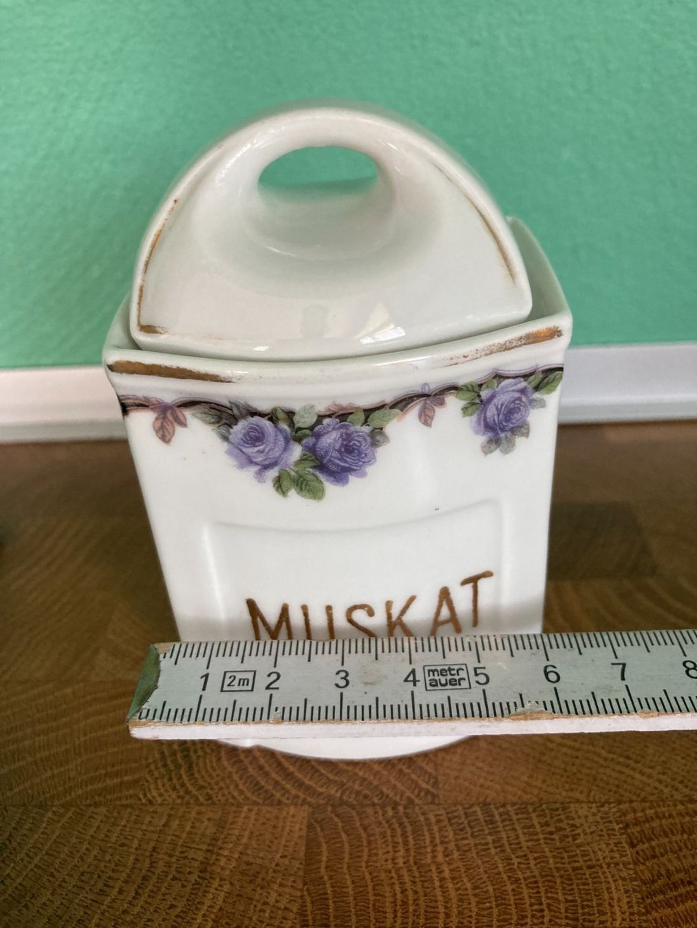 Zuccheriere: ANTIKE  DOSE  PORZELLAN  MUSKAT – Usato da Subingen venduto da ArtBead 6