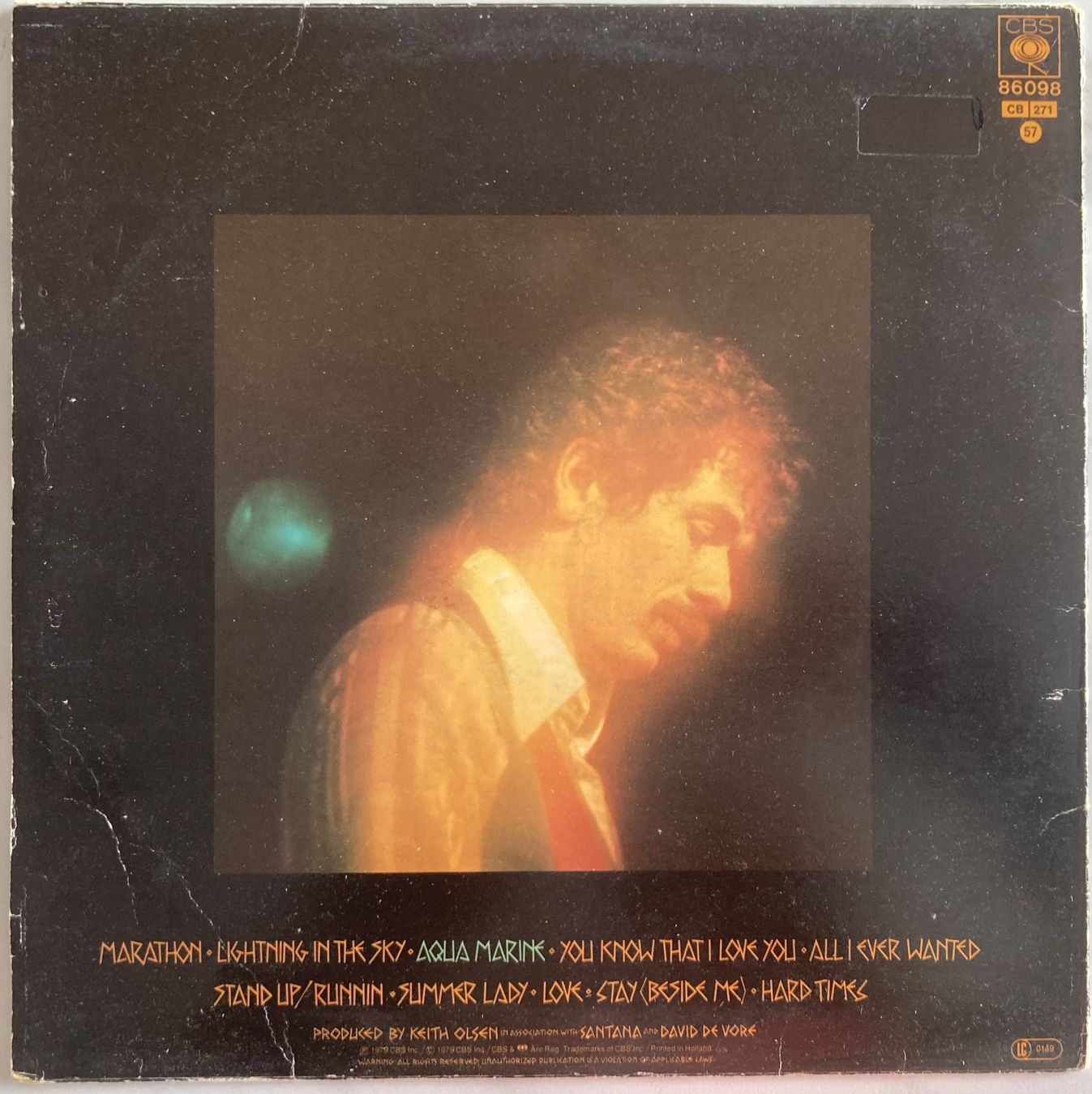 Dischi in vinile: SANTANA - MARATHON – Usato da Poliez-Pittet venduto da Newtown-Records 1