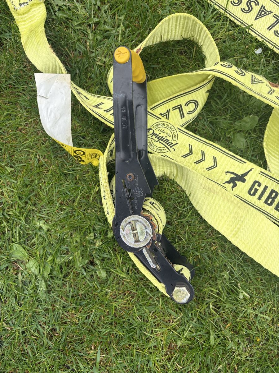 Attrezzatura da arrampicata: Slackline Gibbon 10 + 3 Meter – Usato da Berikon venduto da janick7 1