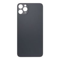 Rückglas iPhone 11 Pro Max Black mit Logo HQ