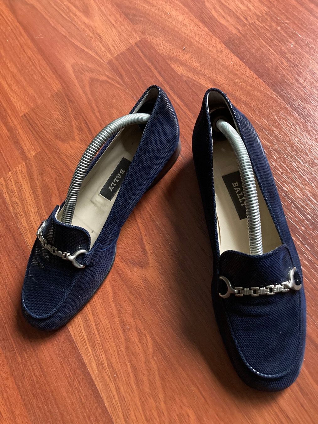 Bally Damenschuhe: Bally Loafer Damen dunkelblau mit Original-Box – Gebraucht aus Unterseen von amj_zz7j
