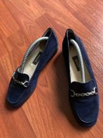 Bally Loafer Damen dunkelblau mit Original-Box
