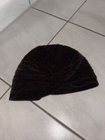 Schicker Samt Turban, Braun
