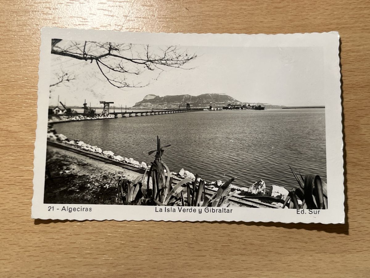 Ansichtskarten: Alte Ansichtskarte Algeciras, La Isla Verde & Gibraltar – Gebraucht aus Hinwil von Chuan2