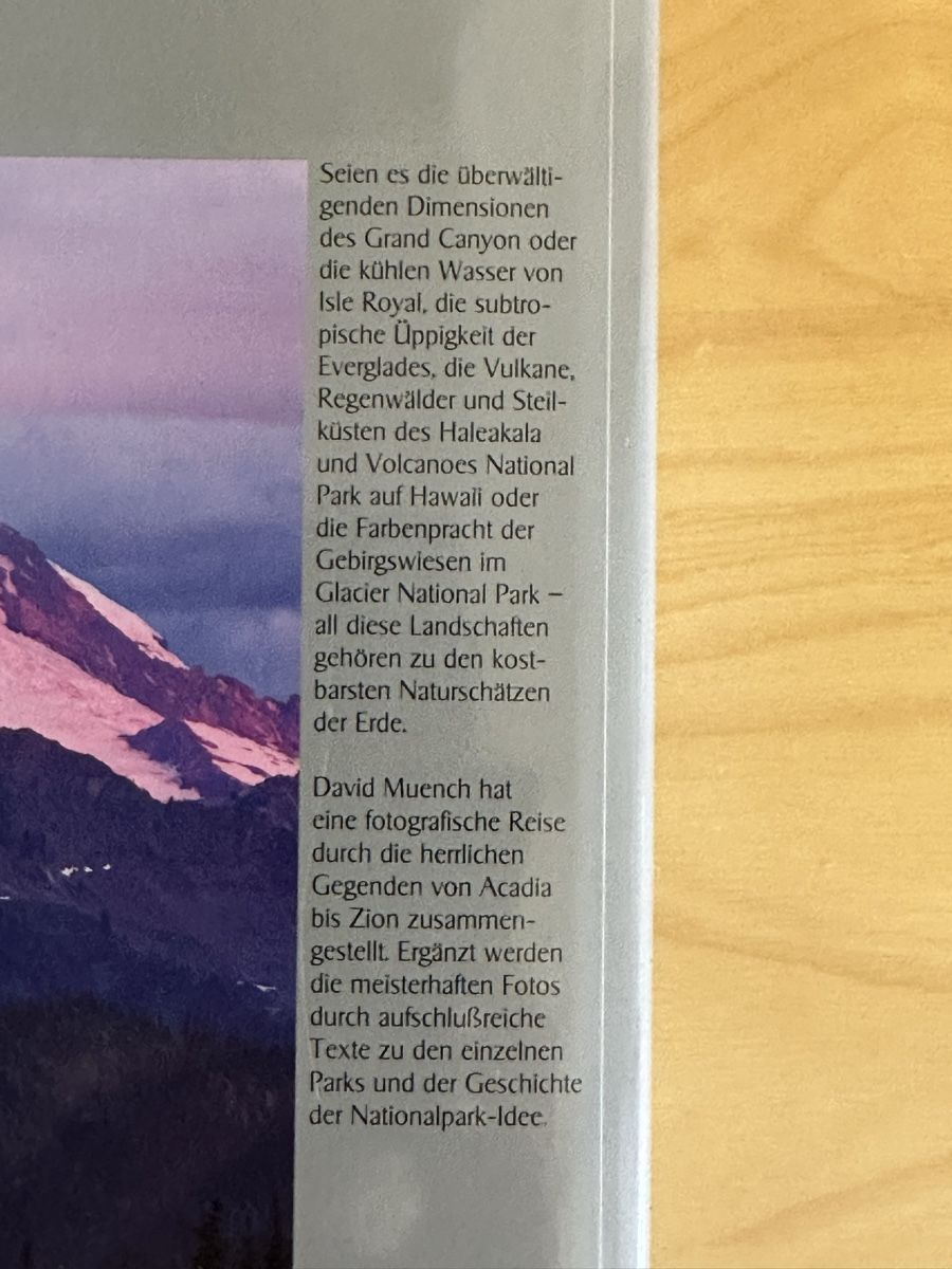 Alben: Amerikanische Nationalparks David Muench – Gebraucht aus zuchwil von solotin74 2