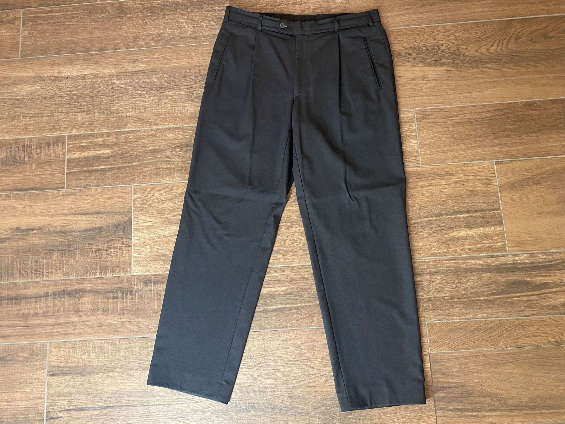 Pantaloni: Pierre Laffitte Anzughose dunkelgrau Gr. 52 – Usato da Pratteln venduto da a23_j2gs 1