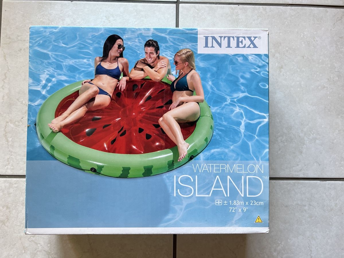 Intex Piscine: Materassino gonfiabile anguria Intex – Nuovo e nell'imballaggio originale da Sorengo venduto da LaVale