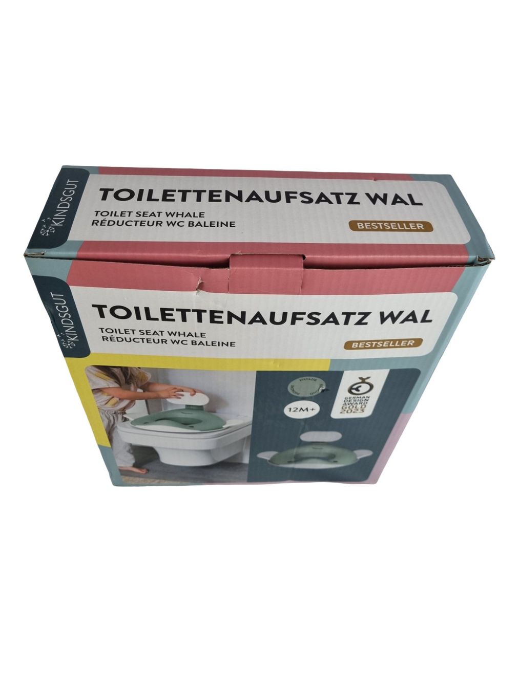 WC: KINDSGUT Toilettenaufsatz Wal – Nuovo (secondo la descrizione) da Wangen b. Olten venduto da Restwert_Wangen 3
