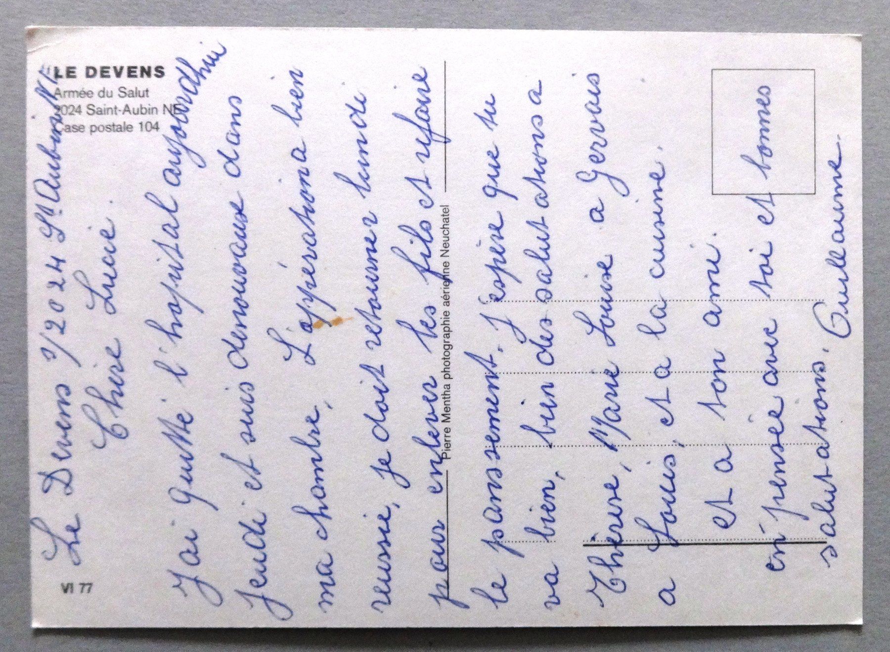 Cartoline postali: Le Devens, Armée du Salut, Saint-Aubin – Difettoso da Fétigny venduto da Billy2miny 1